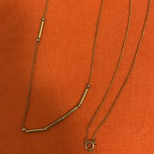 Gold Tone Long Chain 32”